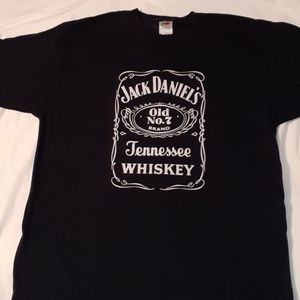 Jack‎ Daniel's Rock & Roll Punk Metal Thrash TShirt